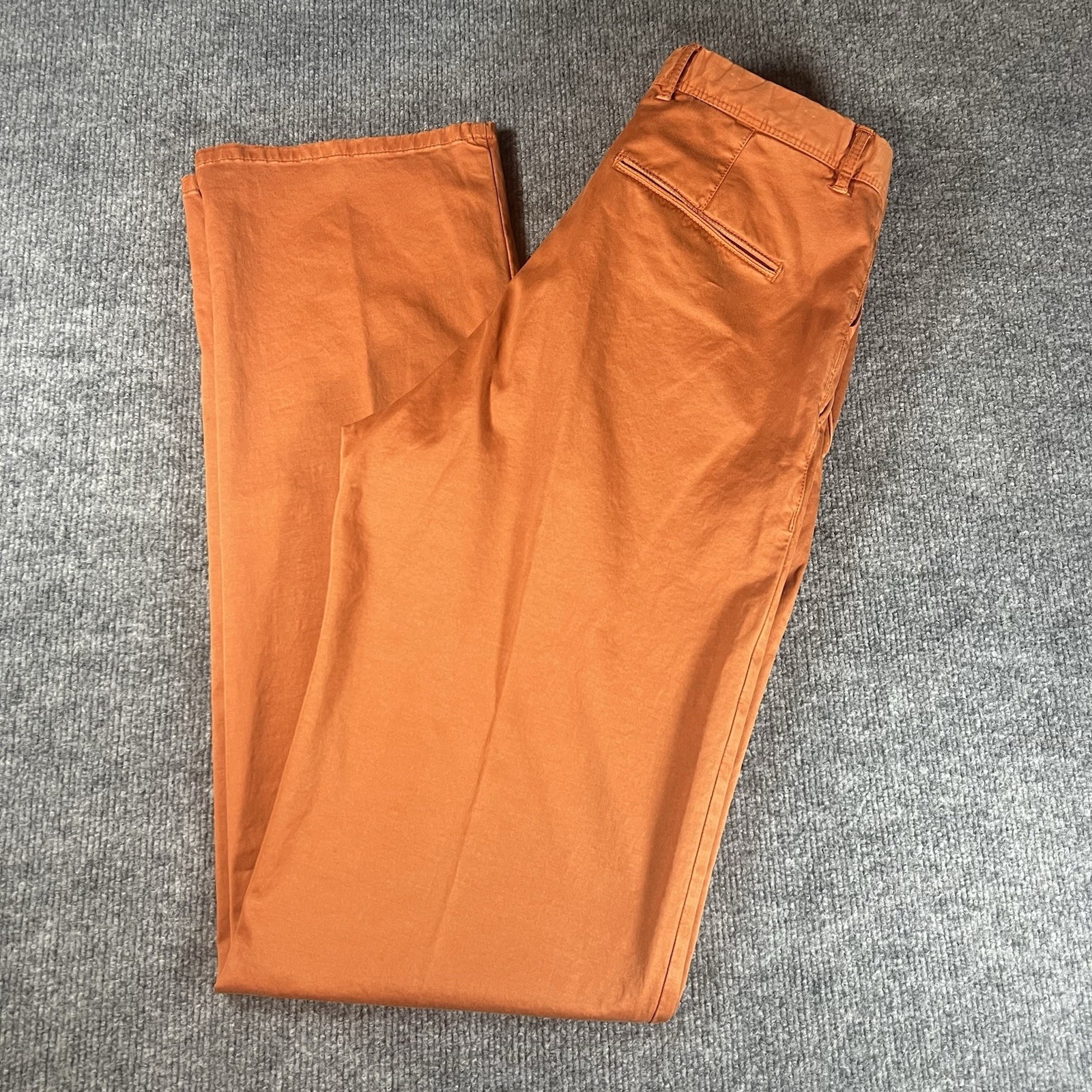 Peter Millar Mountainside Collection Orange Chino Pants Size 32